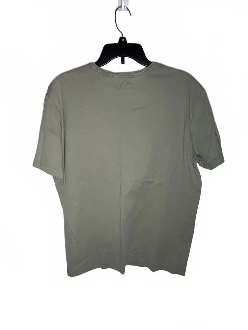 Light Green Solid Banana Republic Short Sleeve T Shirt XL